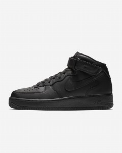 Nike Air Force 1 Mid '07 Czarne 366731-001